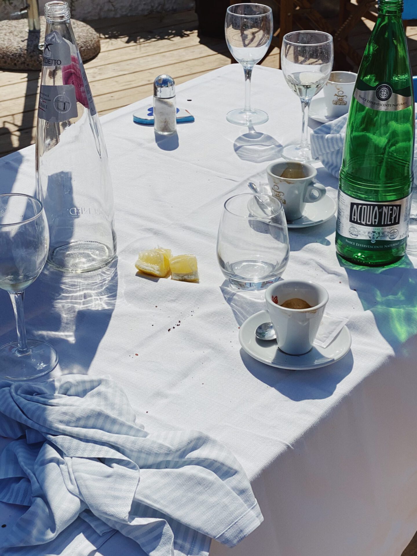 Pranzo al mare - The Roman Coast is full of great restaurants by the sea... a few of our favorites are: Isola del Pescatore ( Santa Severa), La Baia ( Fregene) and Romolo (Anzio)