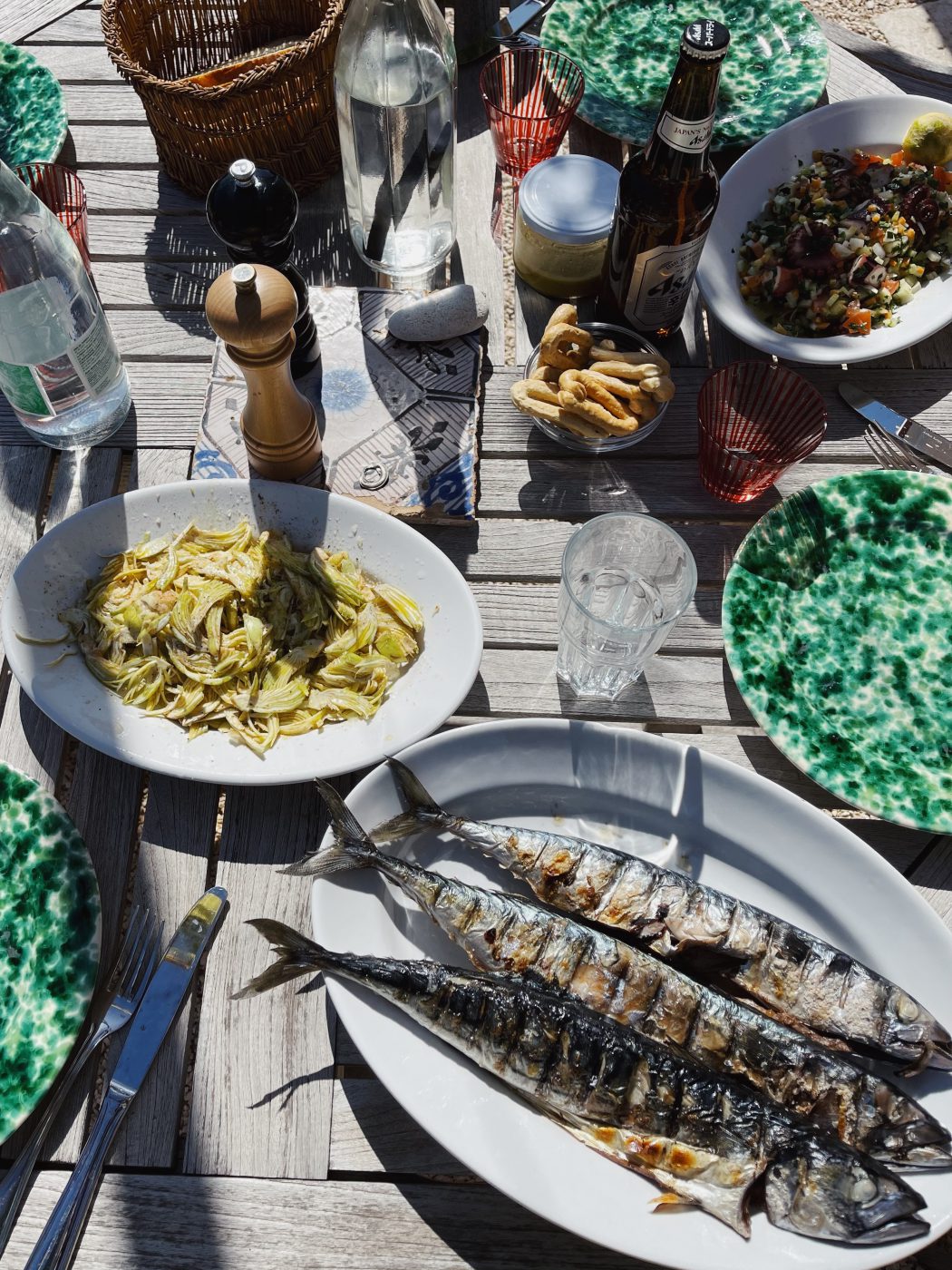 Seafood meal - Sardines