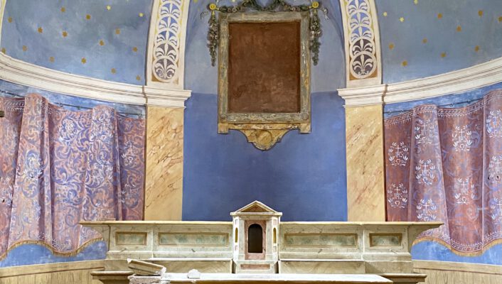 The chapel of tenuta di murlo