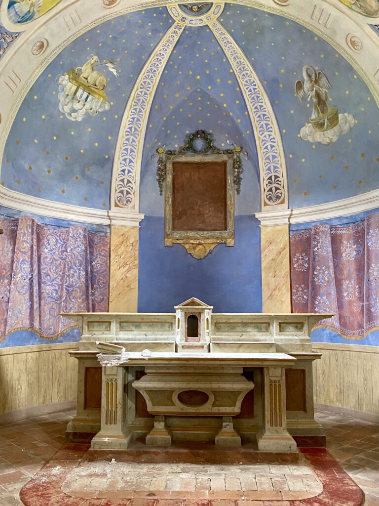 The chapel of tenuta di murlo