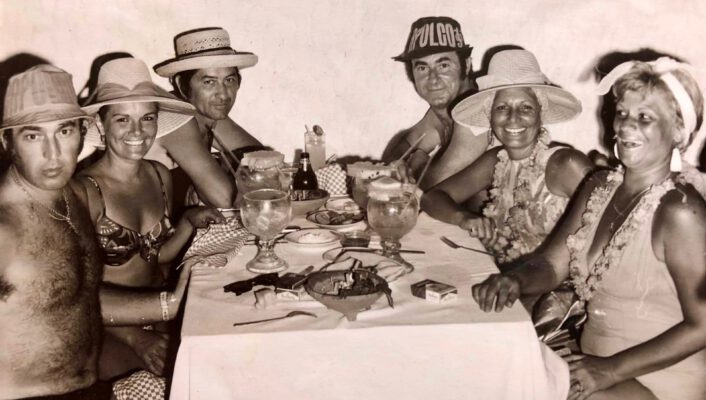 Italians at the table