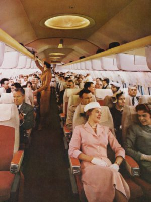 vintage airlines - travelling 70s