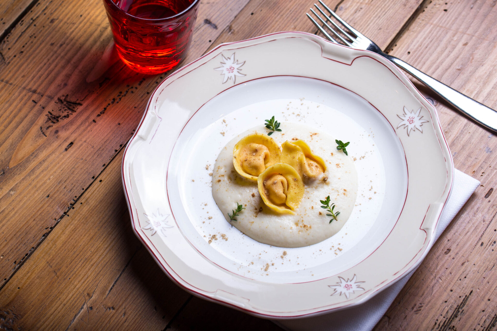 Courma Courmayeur - La Chaumiere food