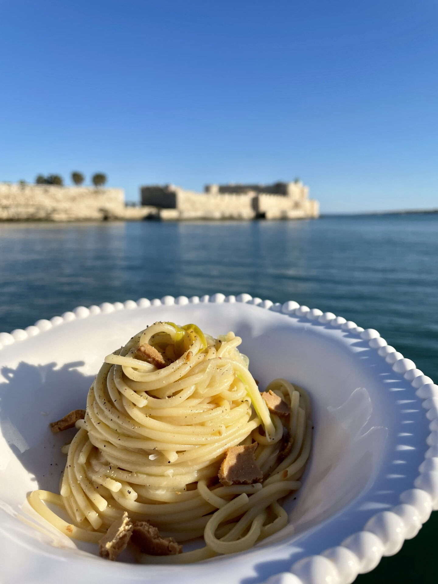 Sailing Sicily Off Season Pt.3 sicilia Italia island boat trip Marina di Ragusa via Isola delle Correnti to Marzamemi sea calm spaghetti pasta italian food