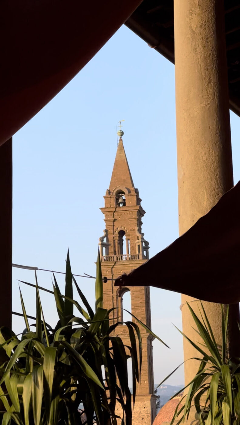 View from La Loggia at Palazzo Guadagni