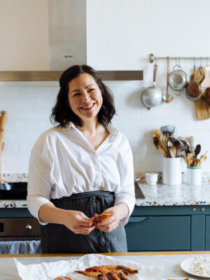 The 5: WAYS TO EXPERIENCE ITALY emiko davies cooking class experience florence food writer riccardo barthel cooking school florentine lunch wine portrait