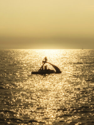 Italian summer, Italian sea, seaside, Italian aesthetic, Italian beach, sunset, Mediterranean, children at the sea, dreamy summer