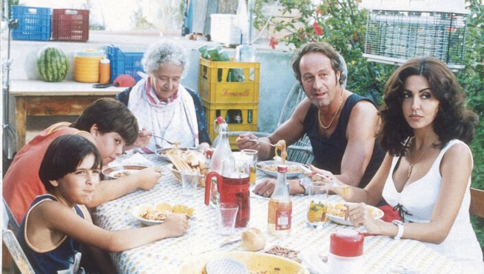 Italy Segreta, Italian cinema, film, summer lunches, eating as a family, movies, summer movies, vintage movies