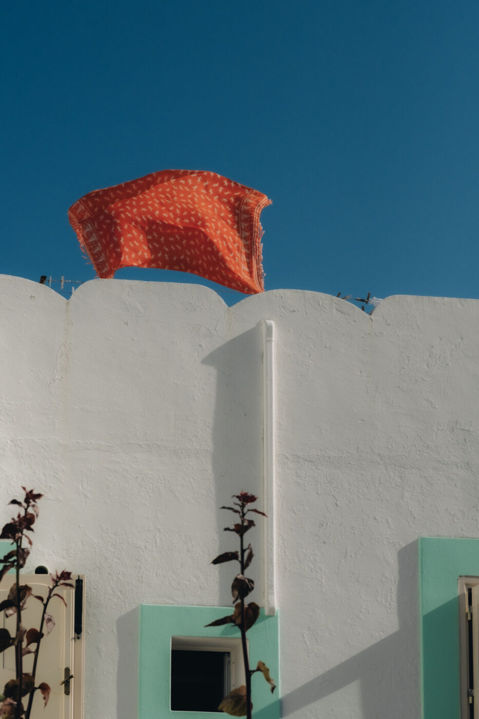 Italian summer, Italian seaside, sea, Italian beach, Mediterranean, Italian aesthetic, laundry, hanging laundry, laundry blowing in the wind