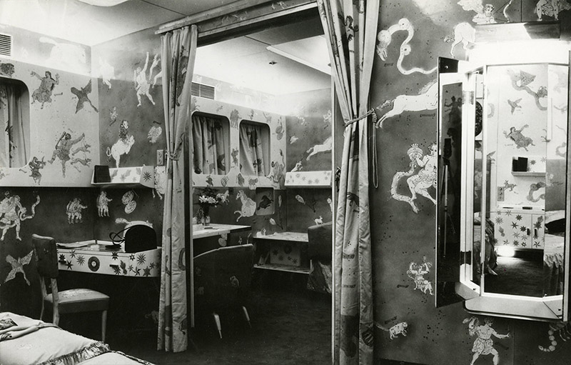 Interior of the Andrea Doria ocean liner