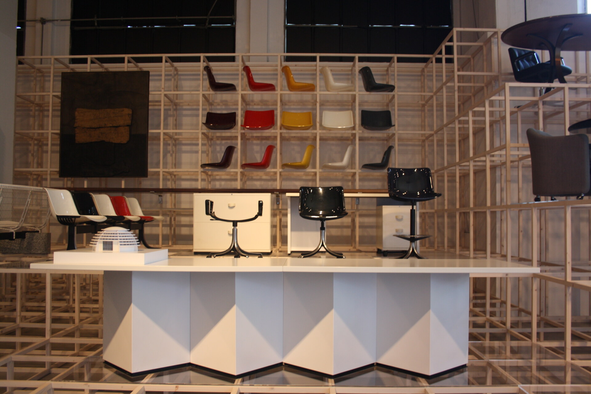 Osvaldo Borsani pieces at Triennale