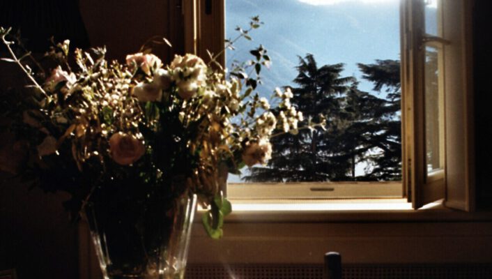 Window view from Passalacqua hotel in Lake Como