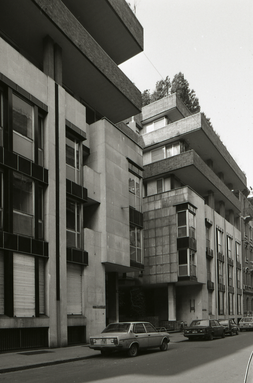 Milan, architecture by Vico Magistretti
