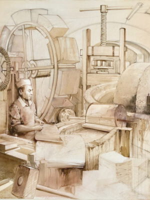 Traditional and historic papermaking process in Amalfi by Amatruda Family