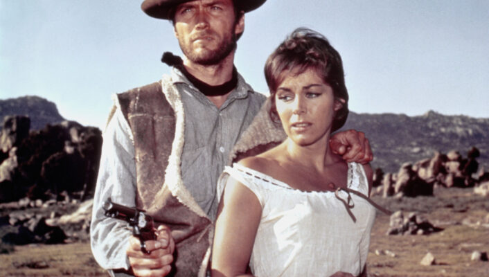 Clint_Eastwood_and_Marianne_Koch_in__A_Fistful_of_Dollars__(1964)