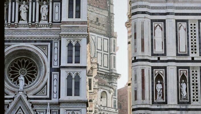 a photo of the duomo and bell tower in Florence