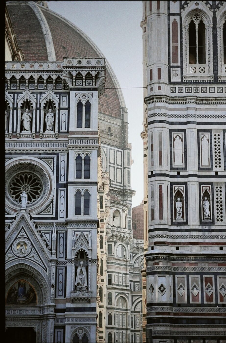 a photo of the duomo and bell tower in Florence