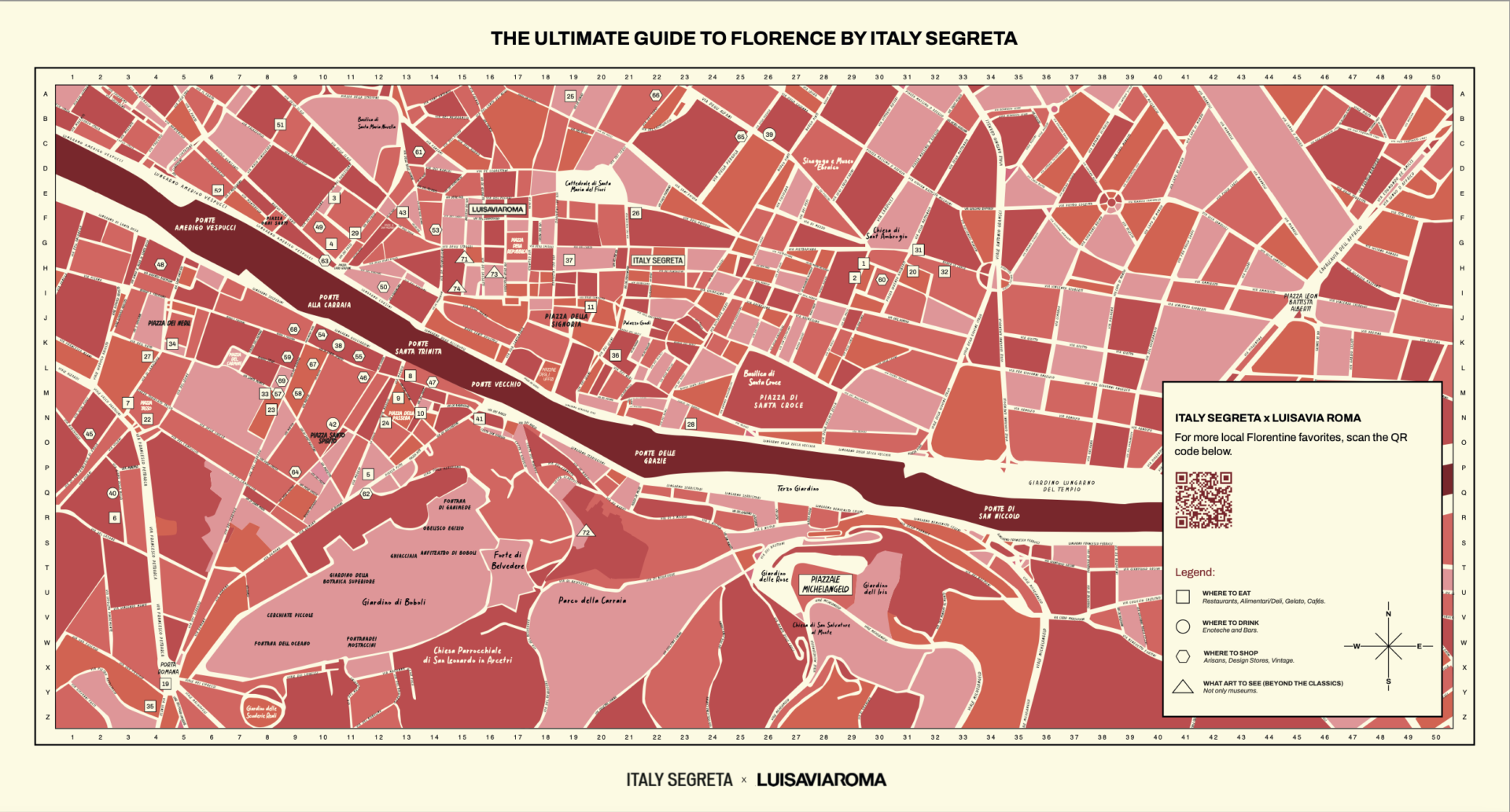 IS x LUISAVROMA Guide to Florence
