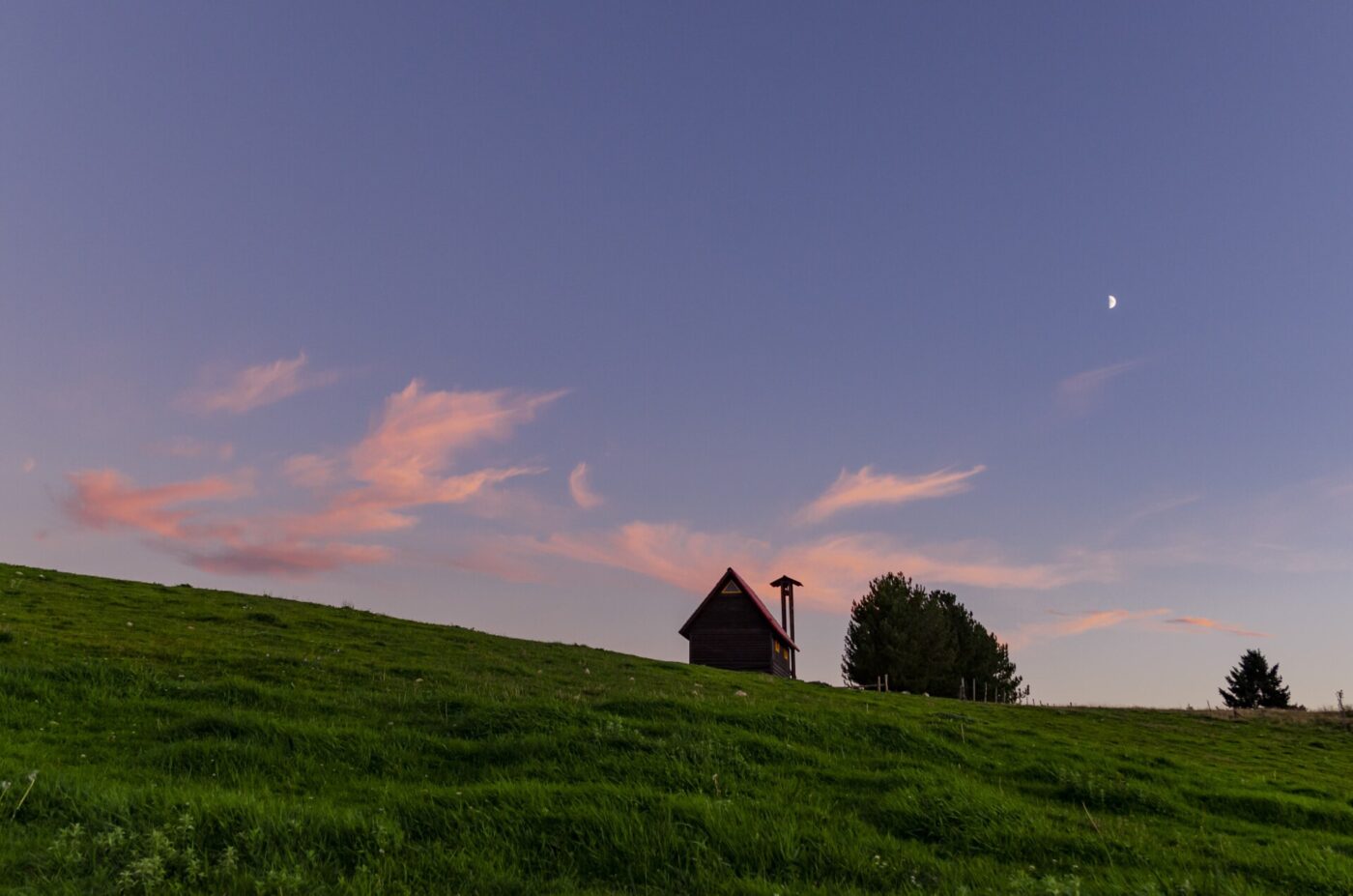 Parco Nazionale della Sila at sunset