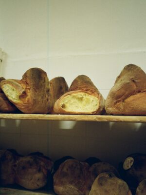 loaves of pane di altamura bread