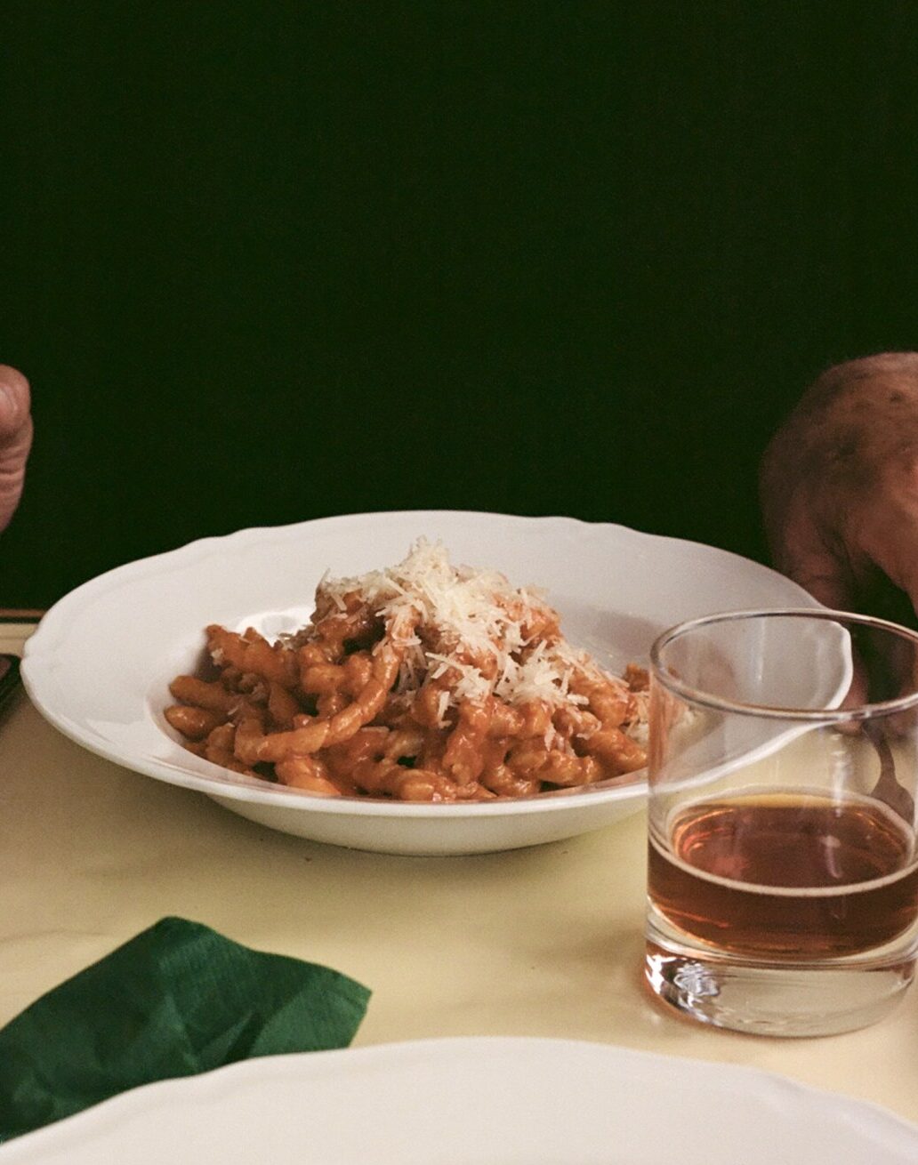 a dish of busiate