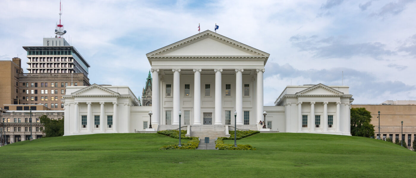 Virginia Capitol, designed by Jefferson in the 1780s