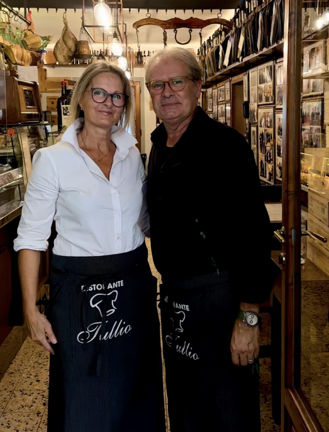 Owners and cooks of Ristorante Da Tullio