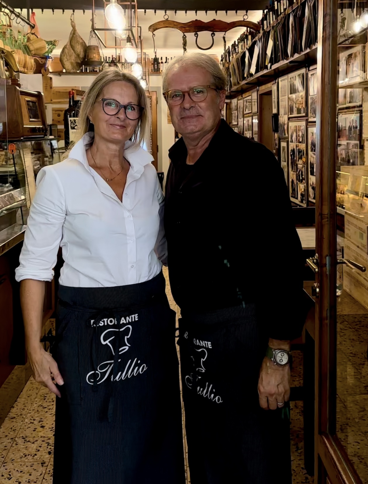 Owners and cooks of Ristorante Da Tullio