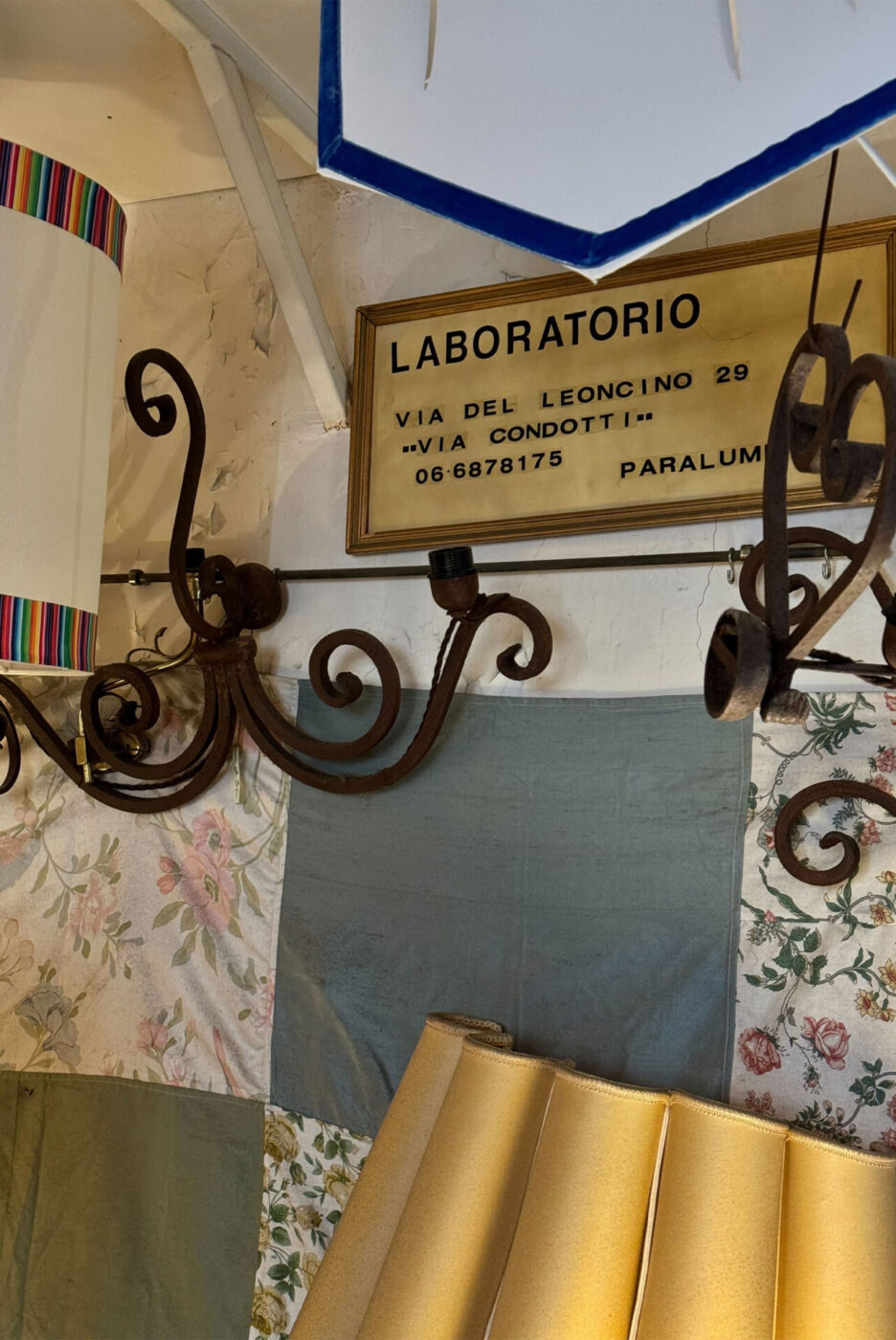 the inside of Paralumi lampshades