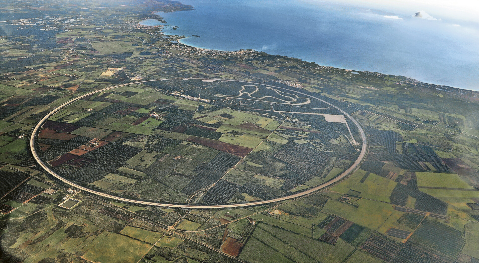 Nardò Technical Center Proving Ground as photographed from the air