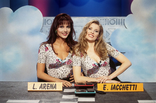 Miriana Trevisan and Laura Freddi, Striscia La Notizia, 1995