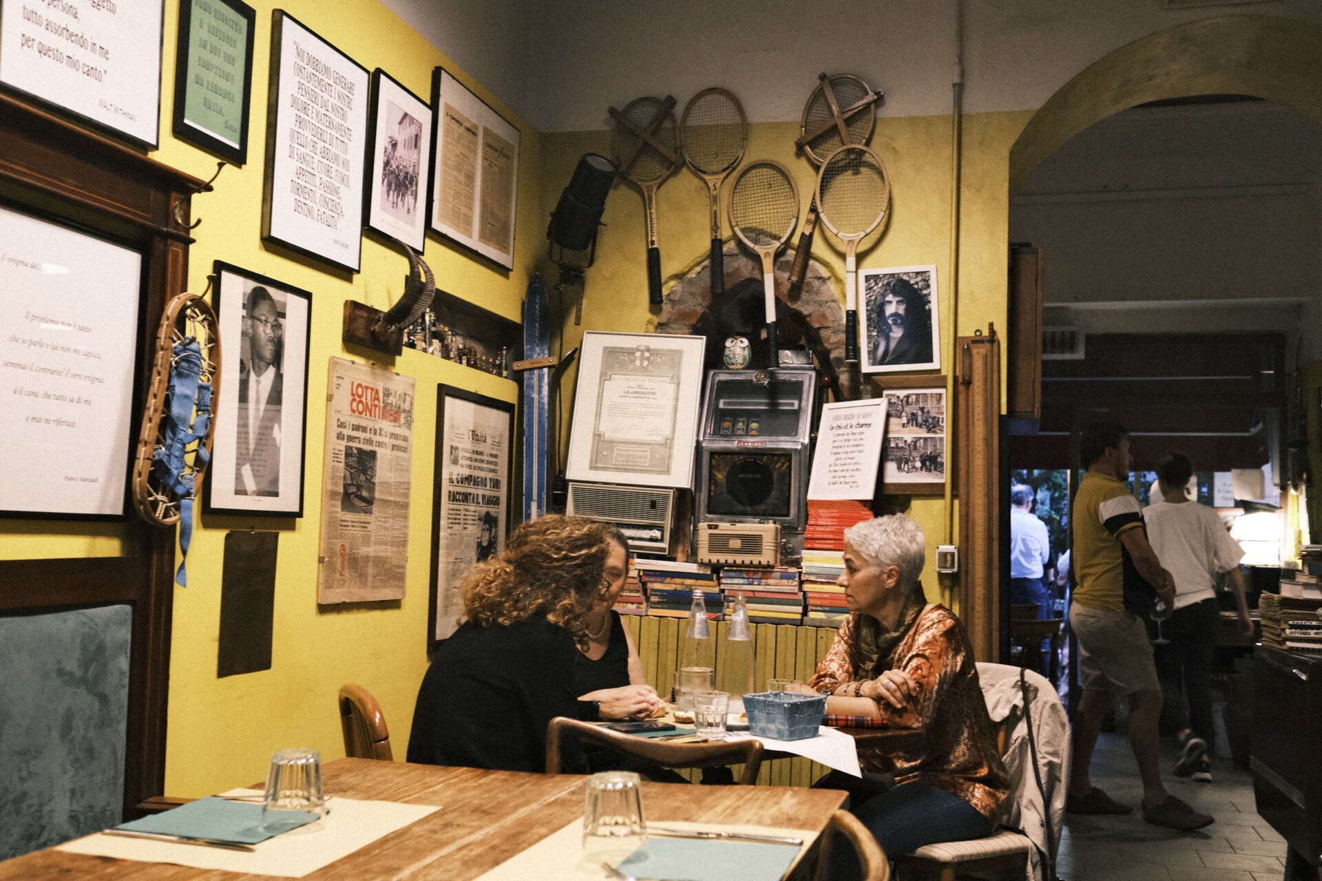 the interior of Cooperativa La Liberazione