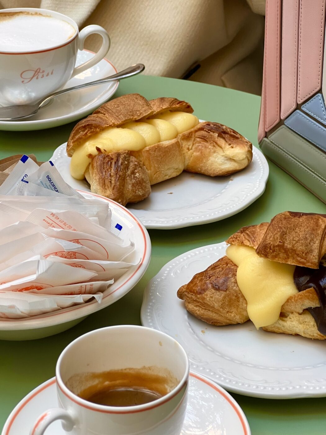 crema cornetti at Pasticceria Sissi