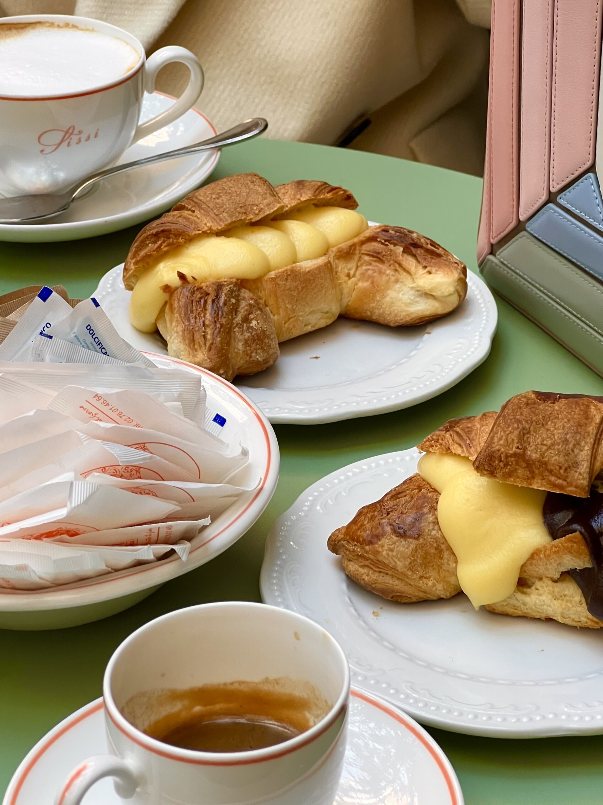 crema cornetti at Pasticceria Sissi