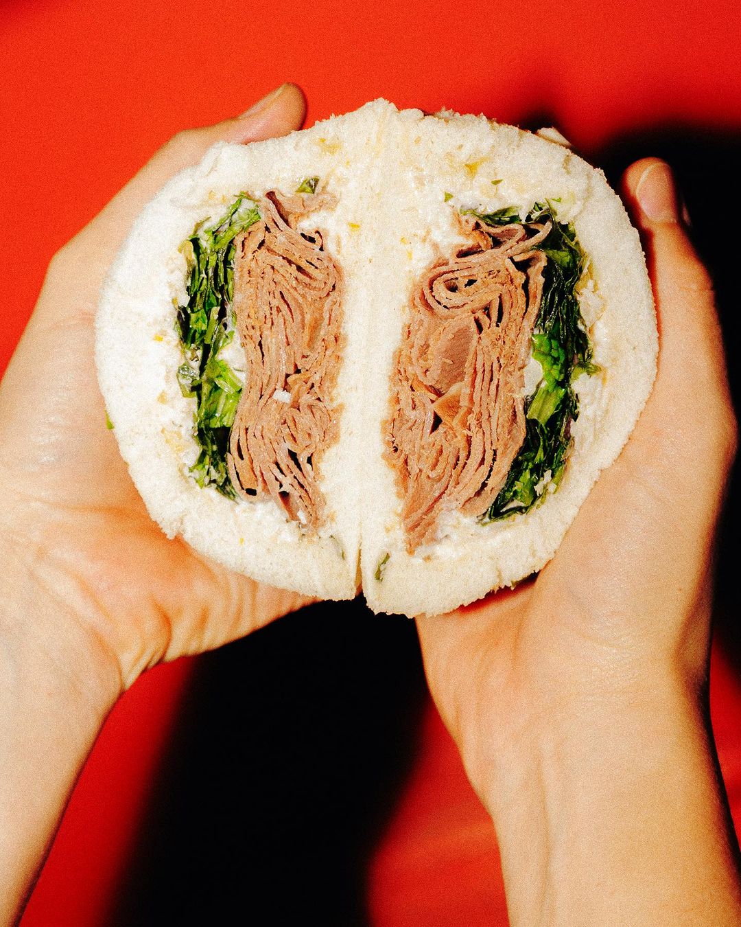 a stuffed tramezzino at L'Altro Tramezzino