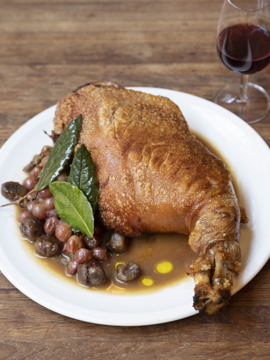 the suckling pig at bocca di lupo