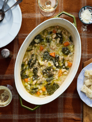 an overhead image of La Ribollita