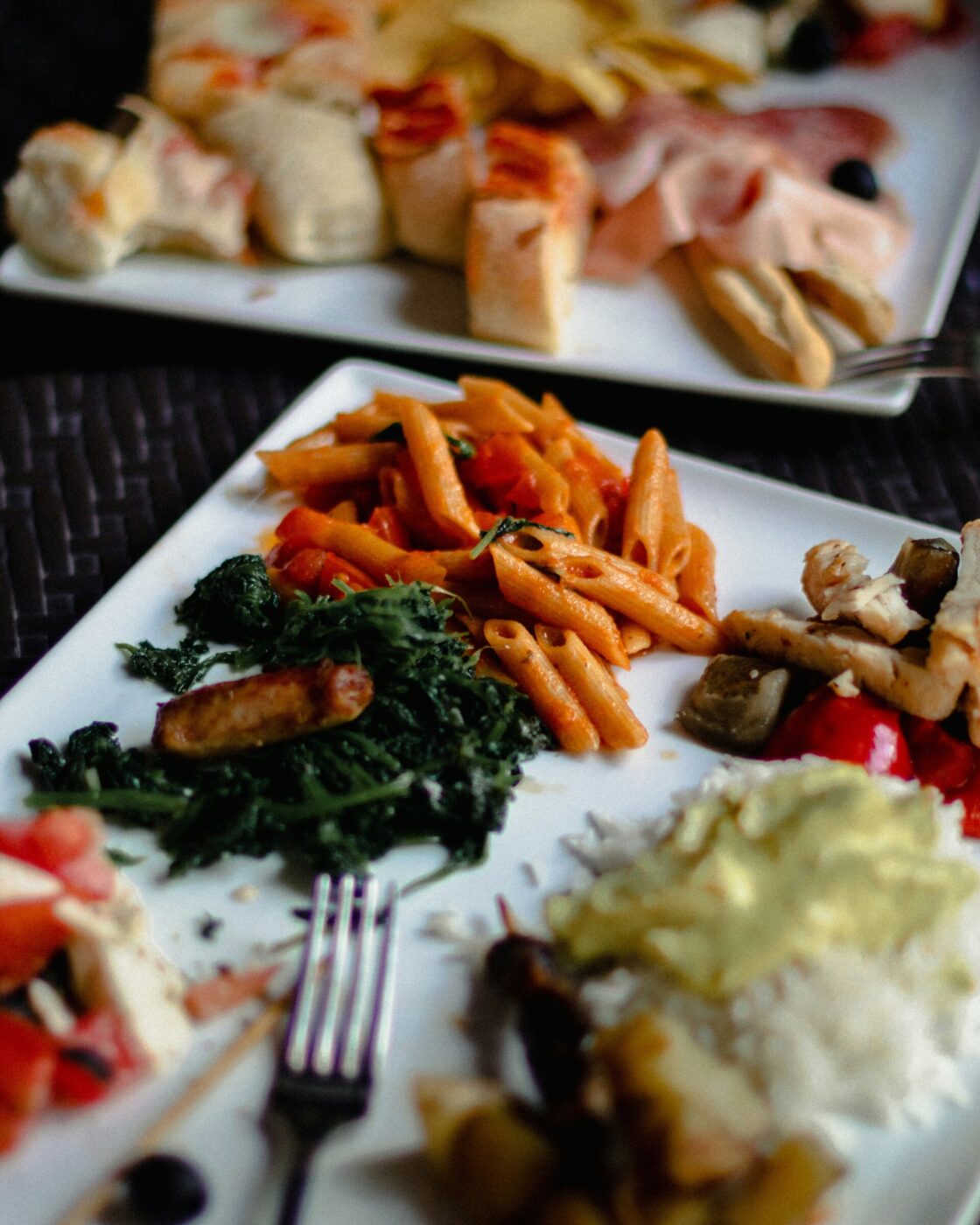 an overhead image of aperitivo