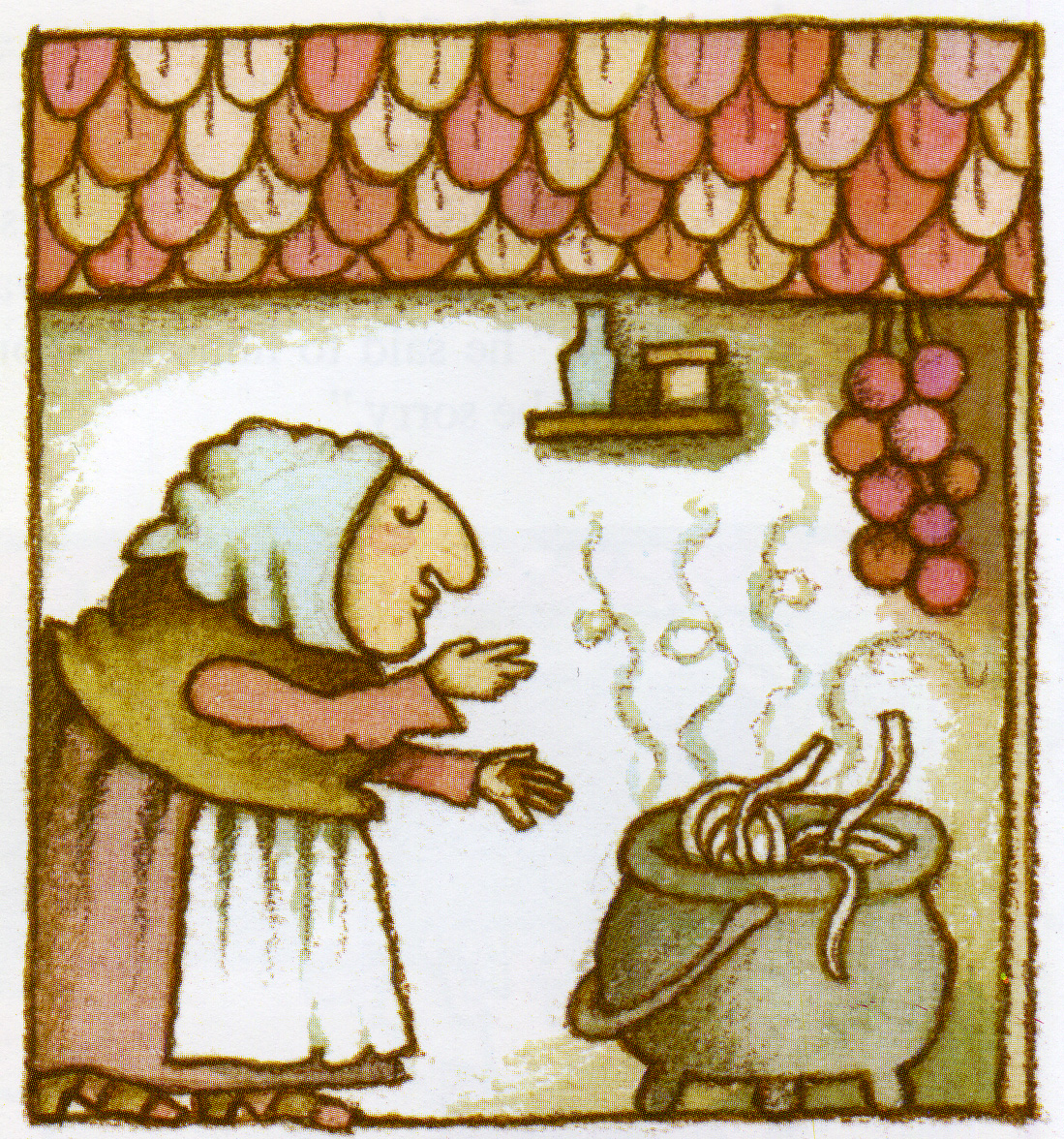 Strega Nona from the book