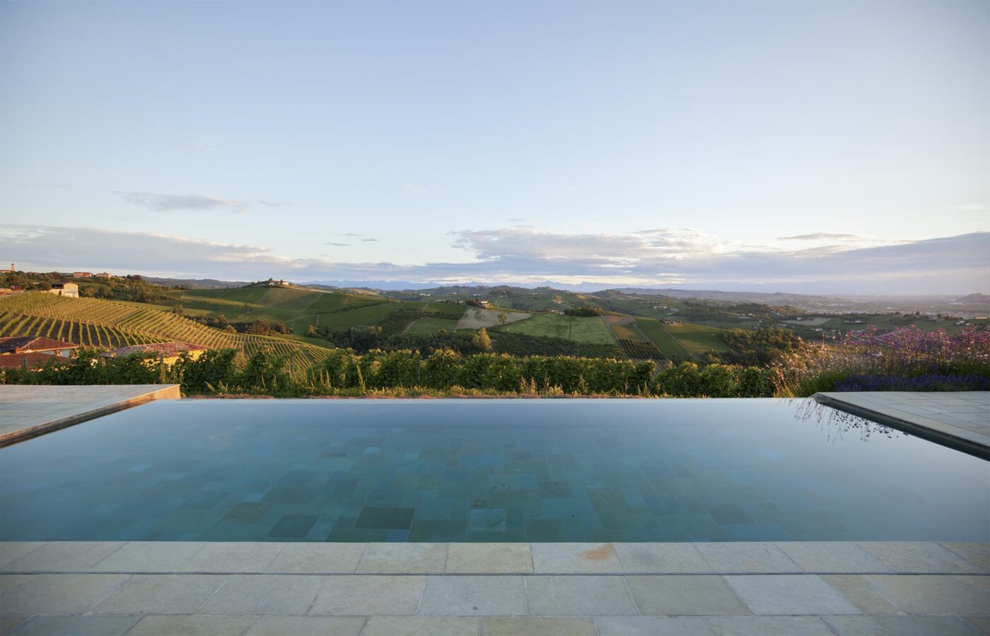 the pool at Dai Gresy