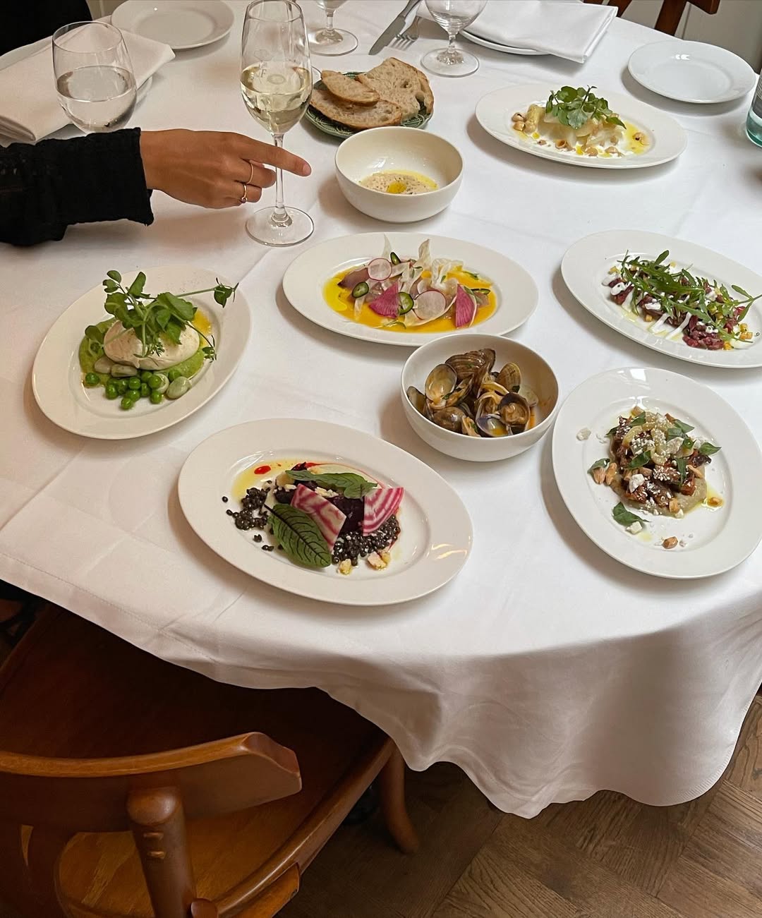 La Fiorita - a fine dining restaurant table in amsterdam